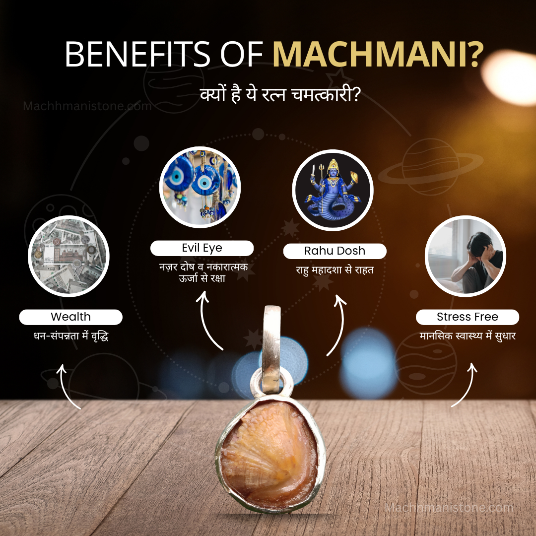 Original Machhmani Stone Pendant