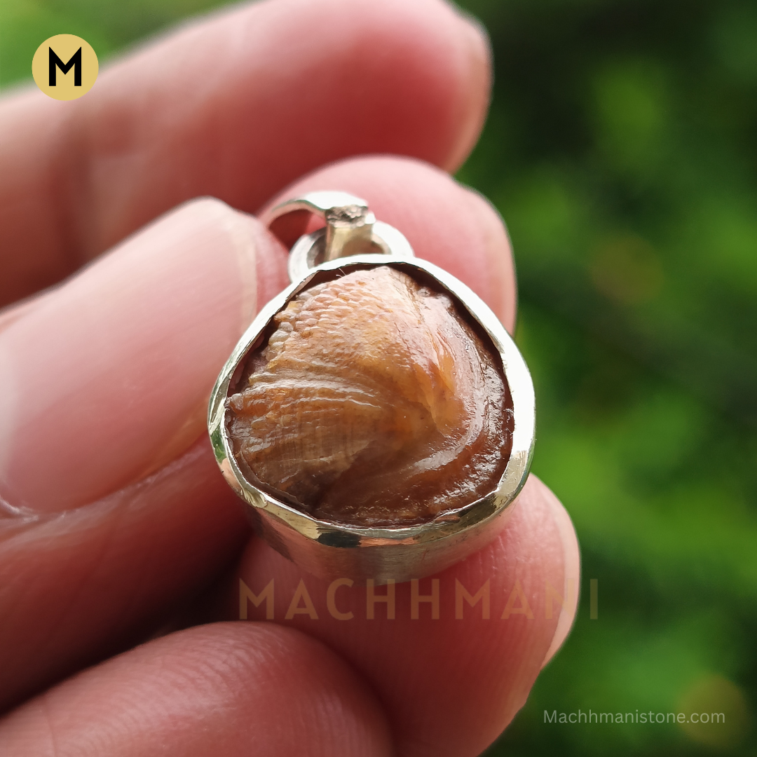 Original Machhmani Stone Pendant